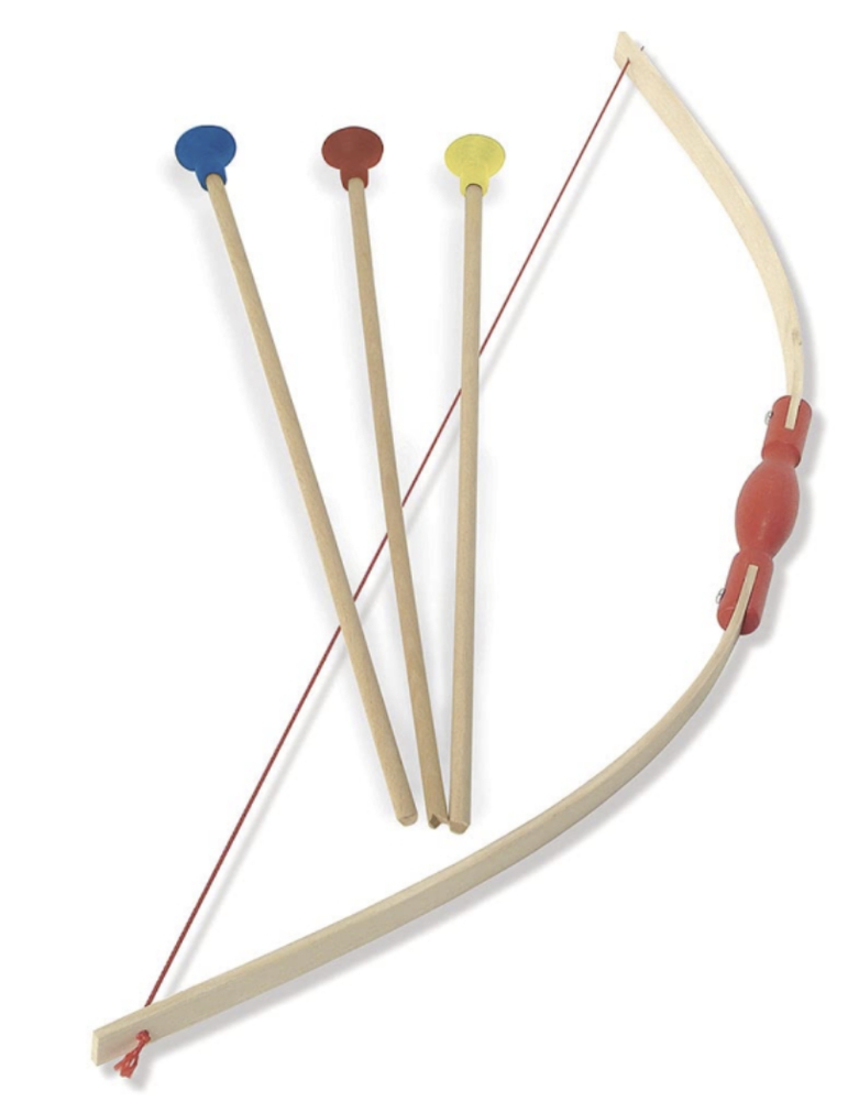 Vilac, wooden bow, with 3 arrows - Veli store